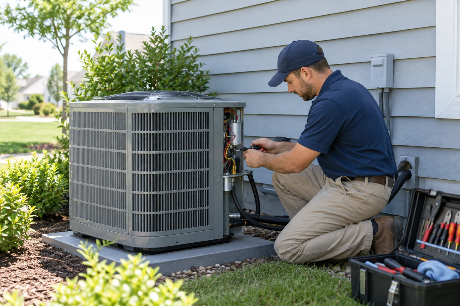 Residential HVAC service